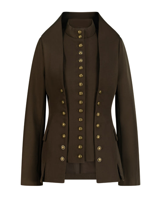 Vintage Army Fitted Blazer