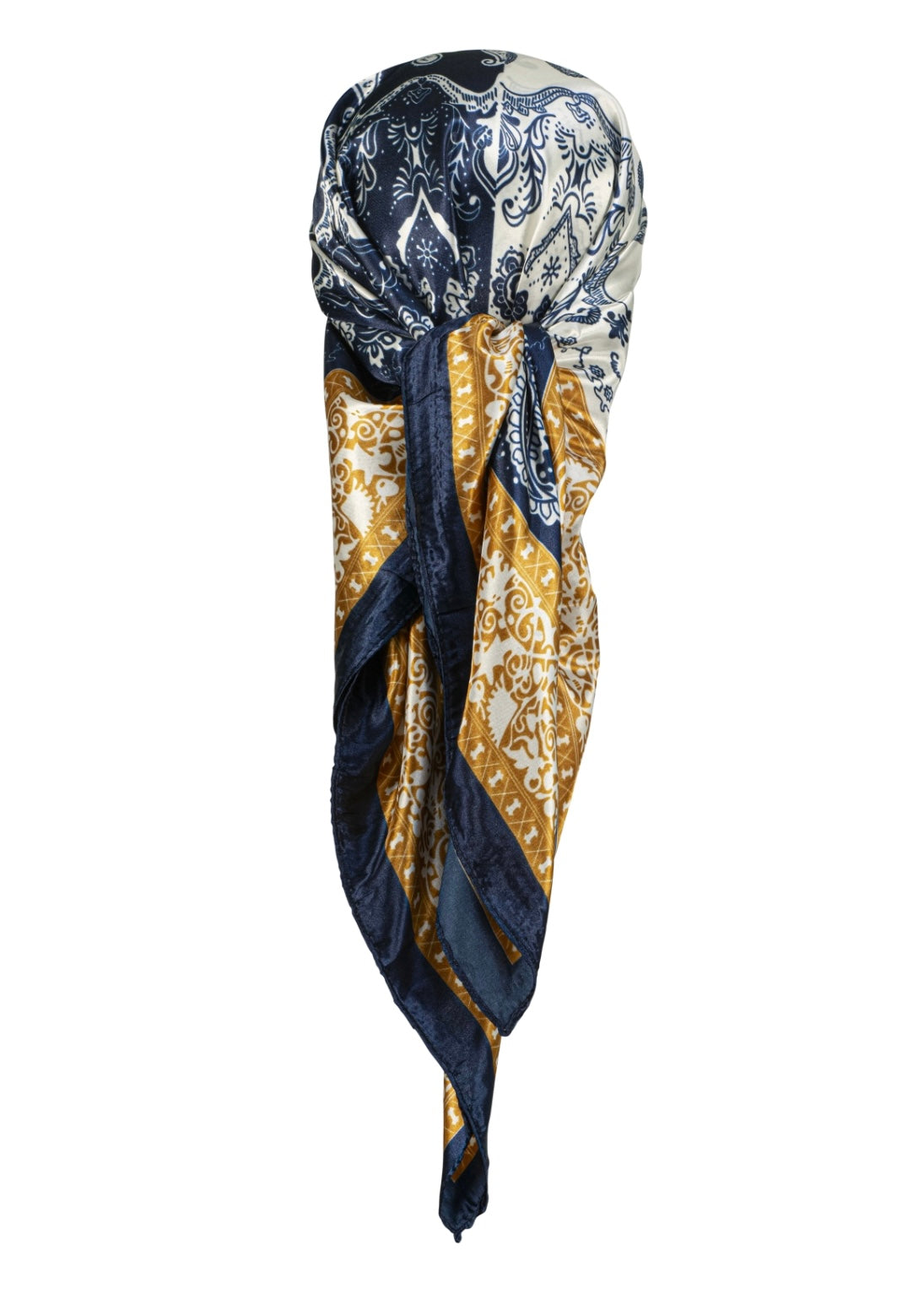 Golden boho scarf