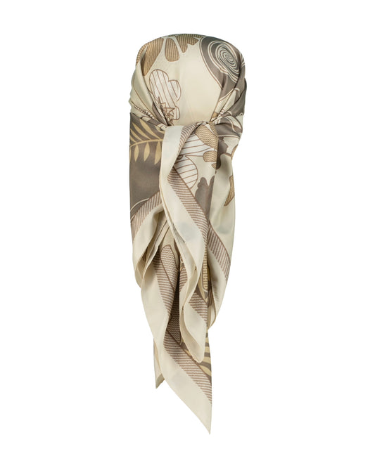 Cream Drift scarf