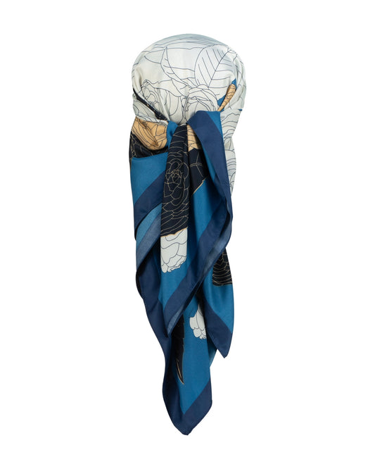 silk wave scarf