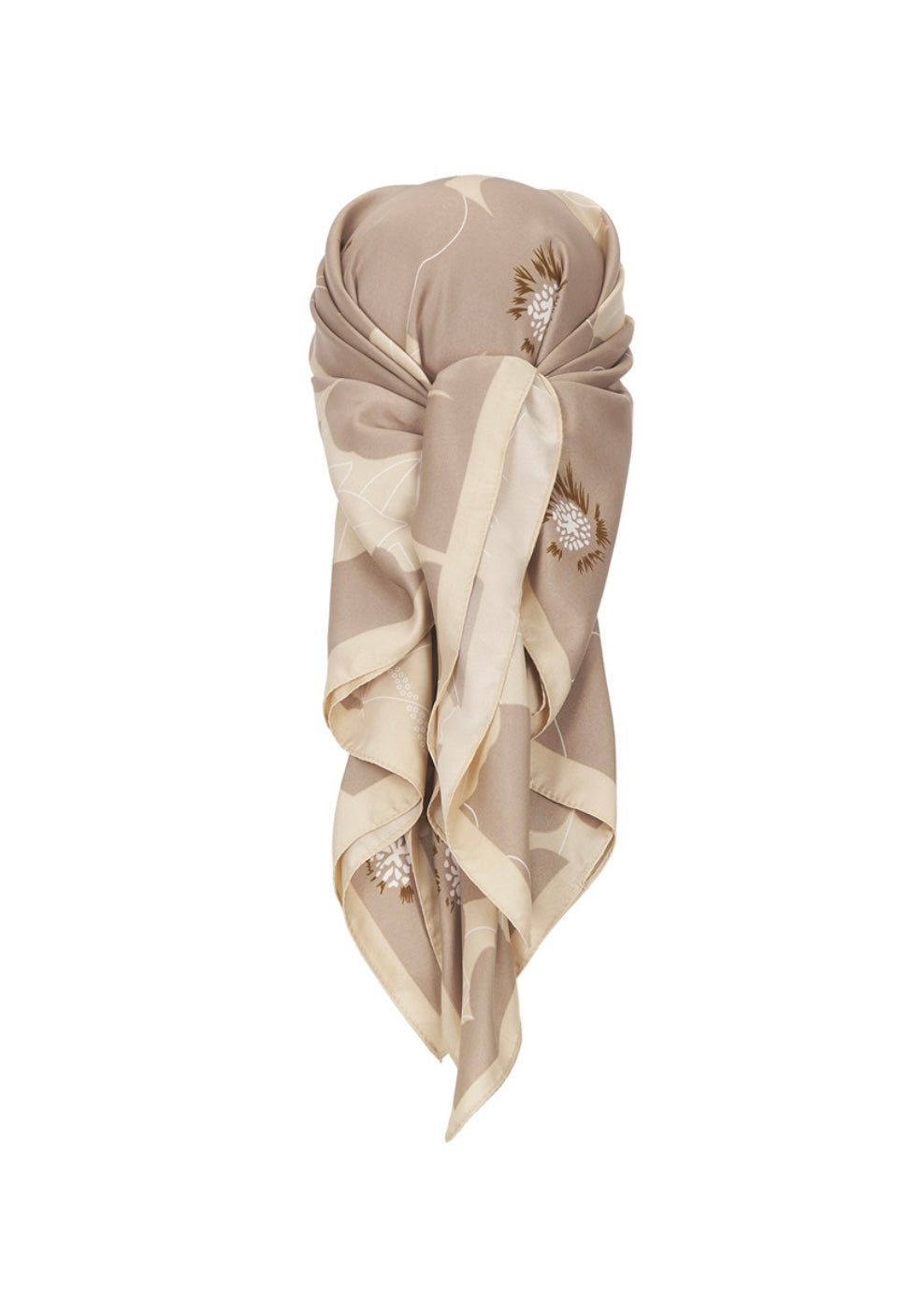 cremy flower flair scarf