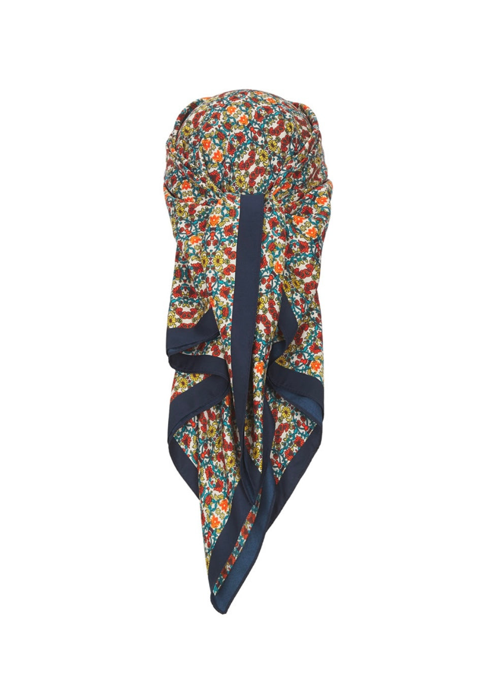 Bright garden print scarf