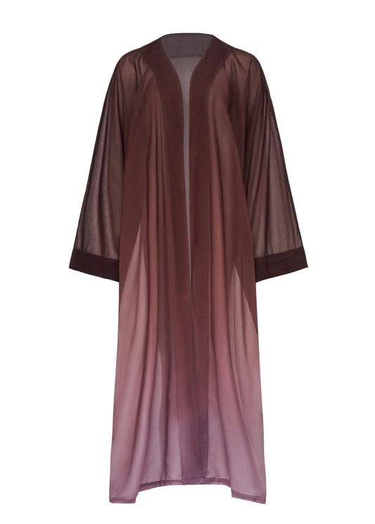 Brown ombre cardigan