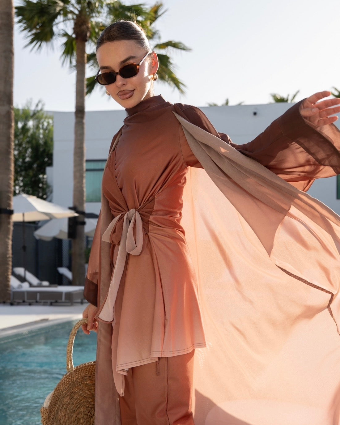 Mocha Burkini