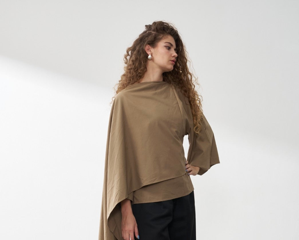 Linen elegant top لنن اليقنت توب