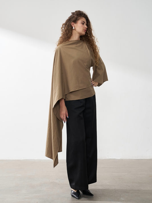 Linen elegant top لنن اليقنت توب