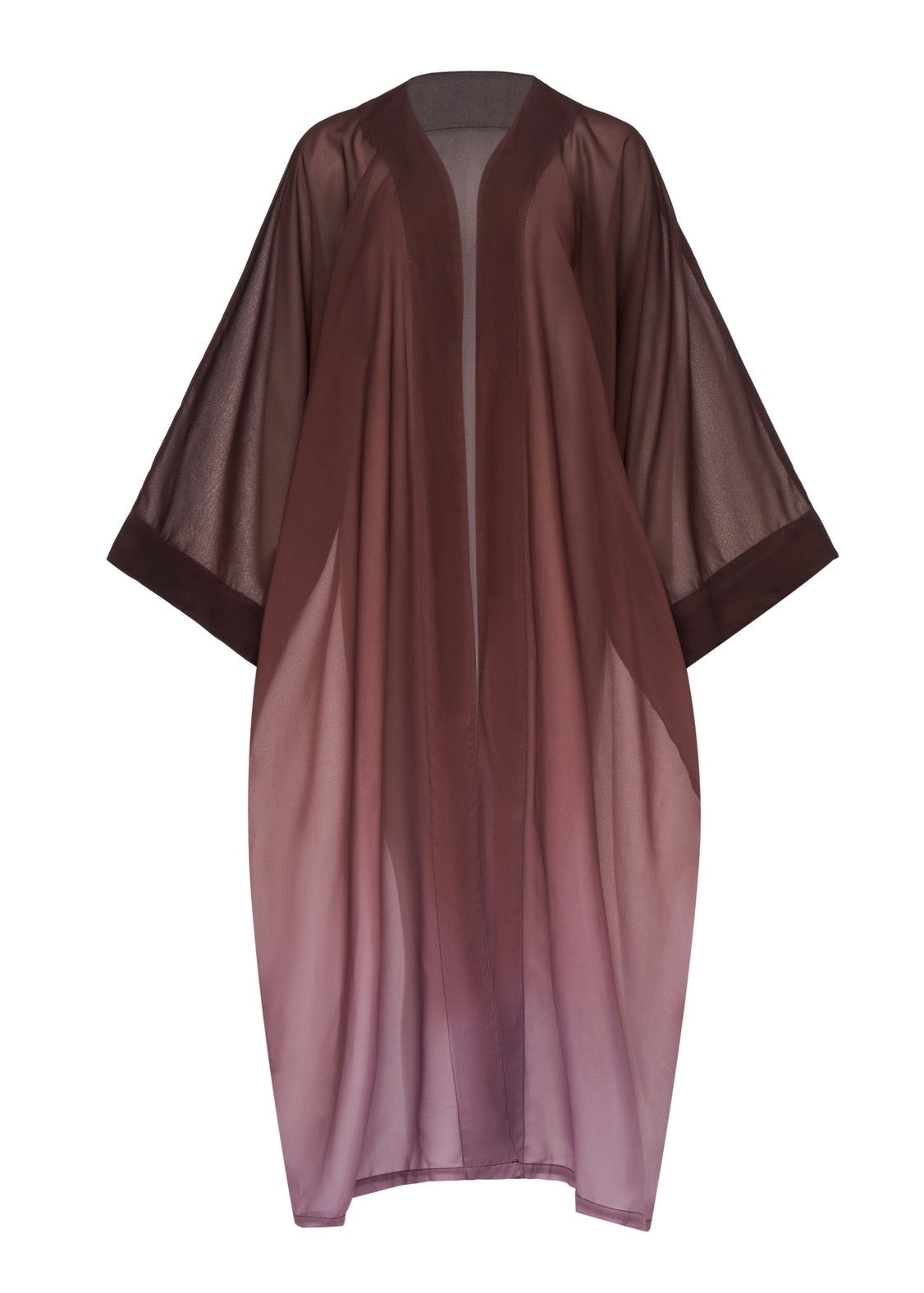 Brown ombre cardigan