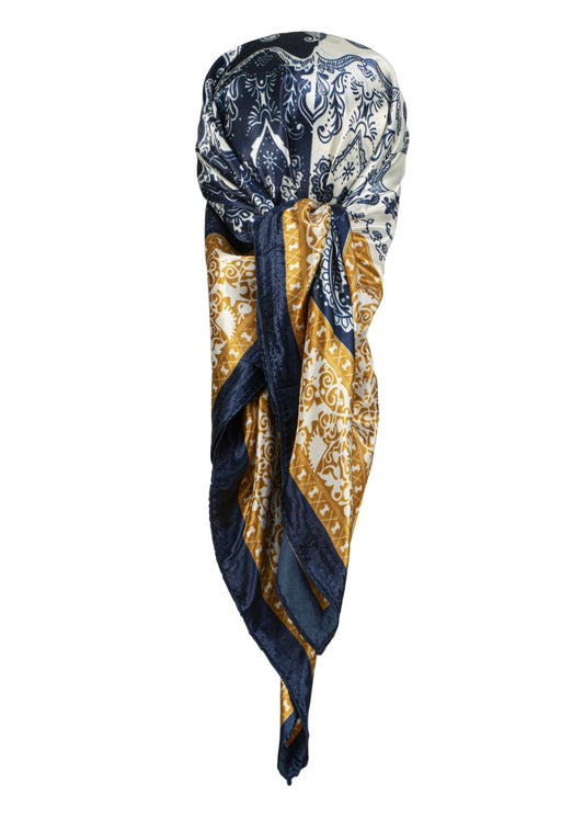 Golden boho scarf