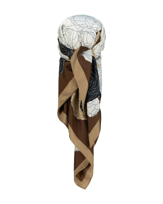 Brown Elegance Scarf
