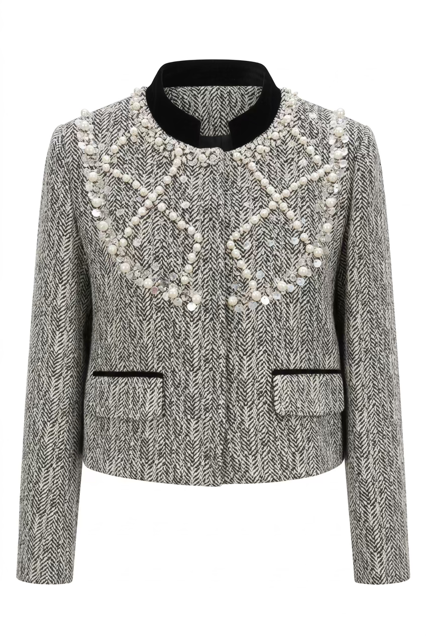 Classic tweed blazer