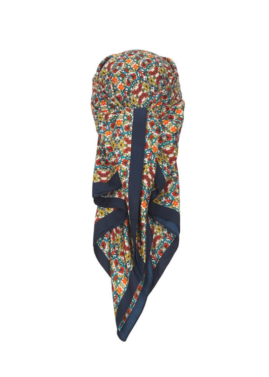 Bright garden print scarf